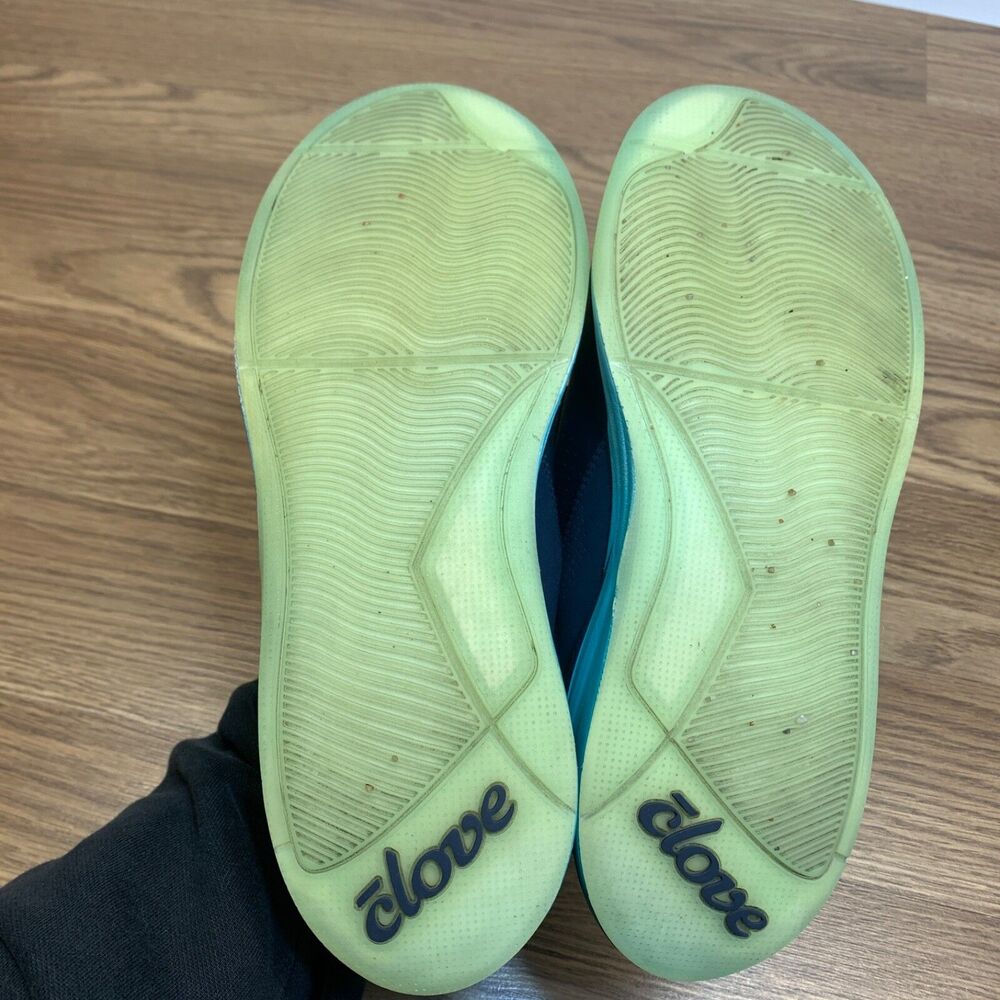 Clove Women's Aqua Blue Shoes Limited Edition Nursing Comfort Shoes Size 7.5 - Picture 9 of 10
